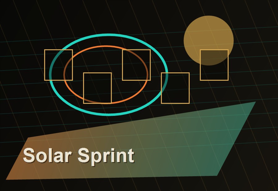 Solar Sprint Nile Line arcade runner